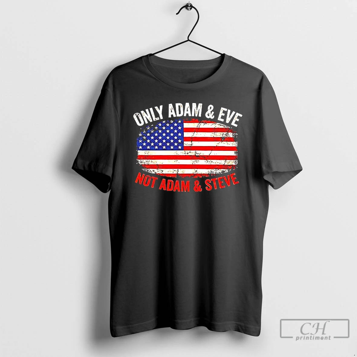 Classic Us Flag Only Adam And Eve Not Adam And Steve T-Shirts, Hoodie, Sweatshirt | PopFlextees.com