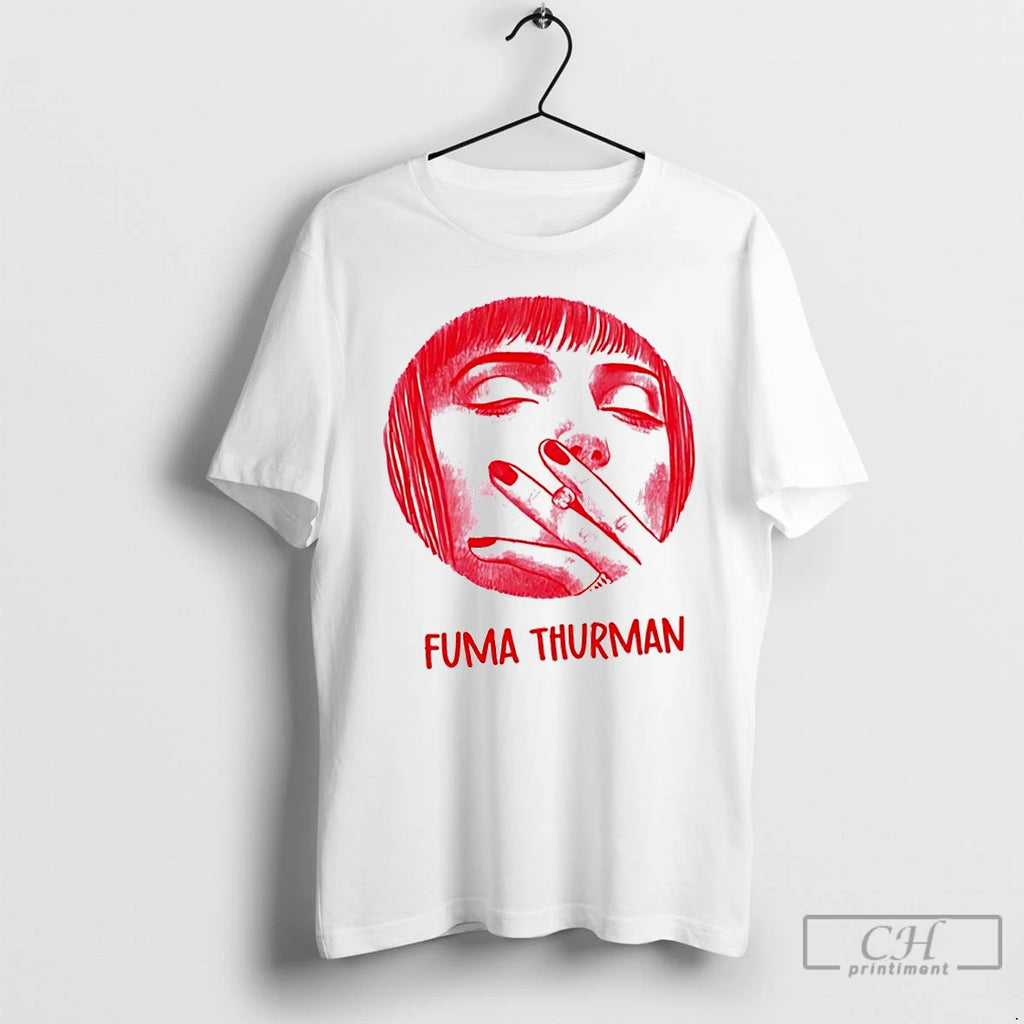 Classic Uma Thurman Smoking Kill Bill T-Shirts, Hoodie, Sweatshirt | PopFlextees.com