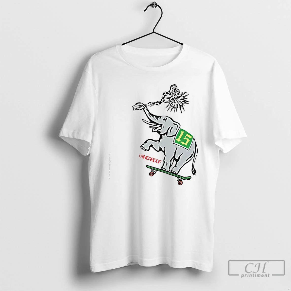Classic Unheardof Oakland Elephant Skateboard Graphic T-Shirts, Hoodie, Sweatshirt | PopFlextees.com