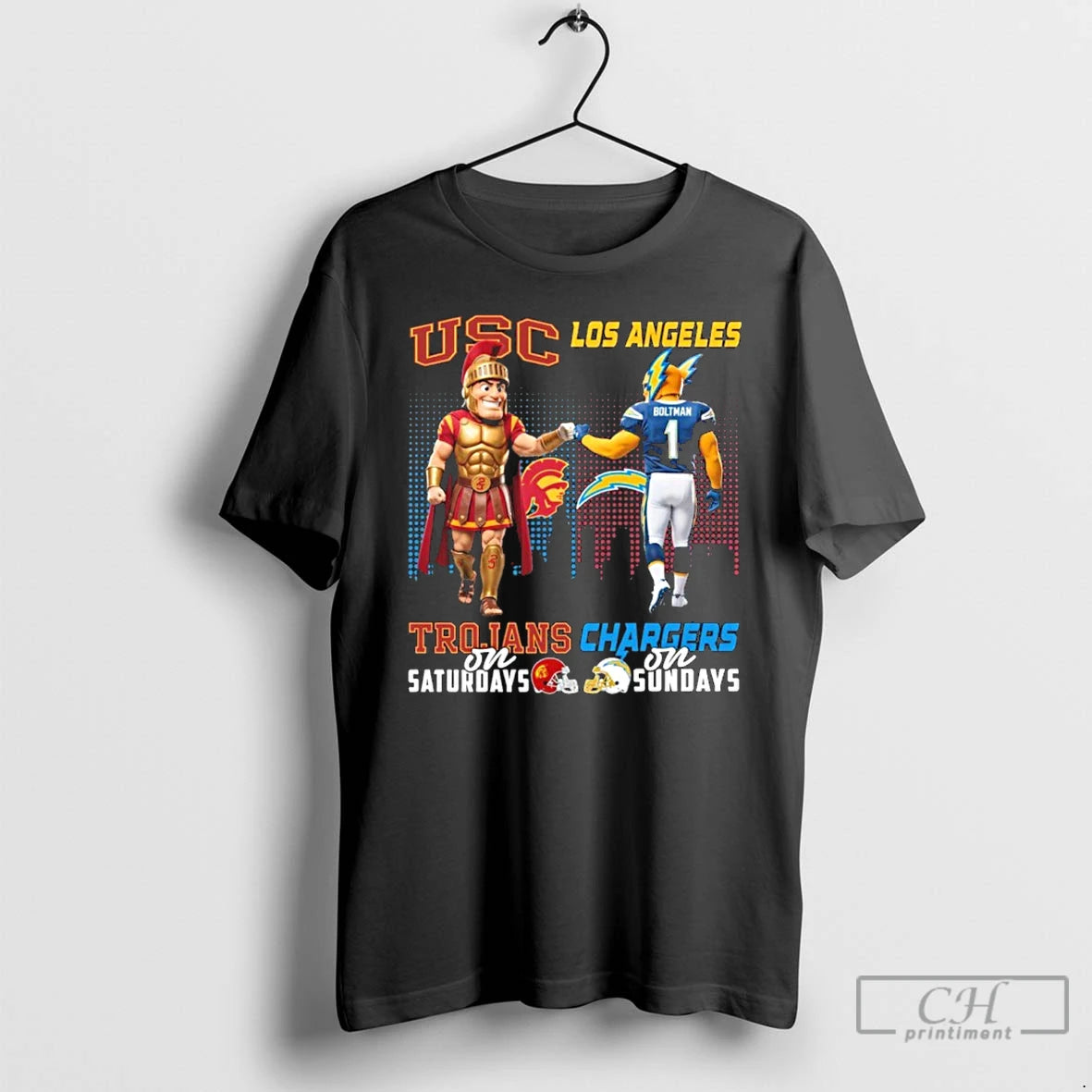 Classic Usc Trojans On Saturdays X Los Angeles Chargers On Sundays T-Shirts, Hoodie, Sweatshirt | PopFlextees.com