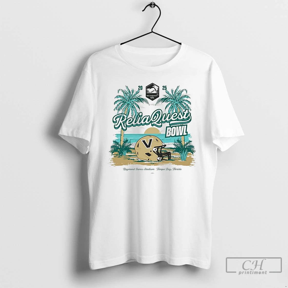 Classic Vanderbilt Commodores 2025 Reliaquest Bowl Helmet Beach T-Shirts, Hoodie, Sweatshirt | PopFlextees.com