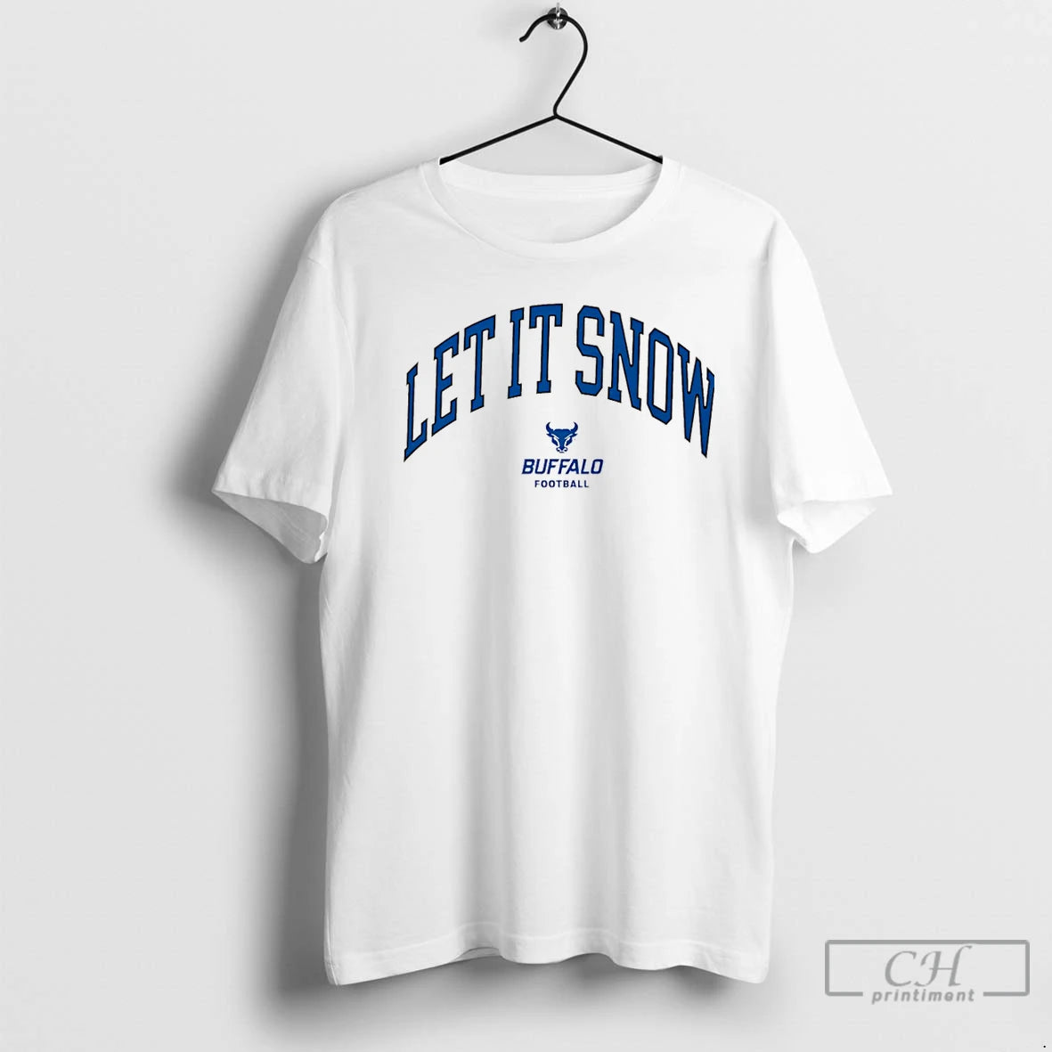 Classic Victor Snow Buffalo Bulls Let It Snow Christmas T-Shirts, Hoodie, Sweatshirt | PopFlextees.com