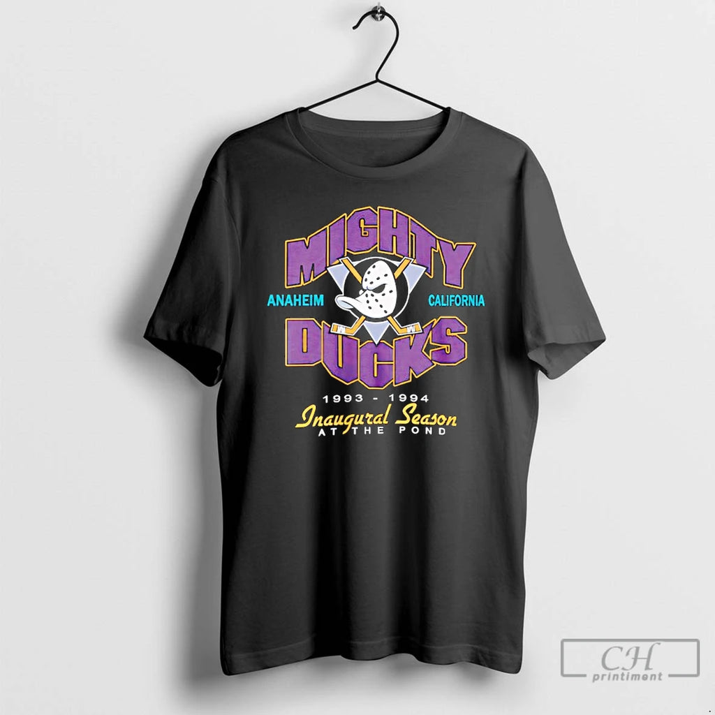 Classic Vintage 1994 Inaugural Season Mighty Ducks T-Shirts, Hoodie, Sweatshirt | PopFlextees.com