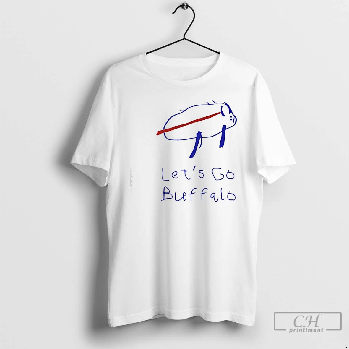 Classic Vintage Buffalo Football Lets Go Logo T-Shirts, Hoodie, Sweatshirt | PopFlextees.com