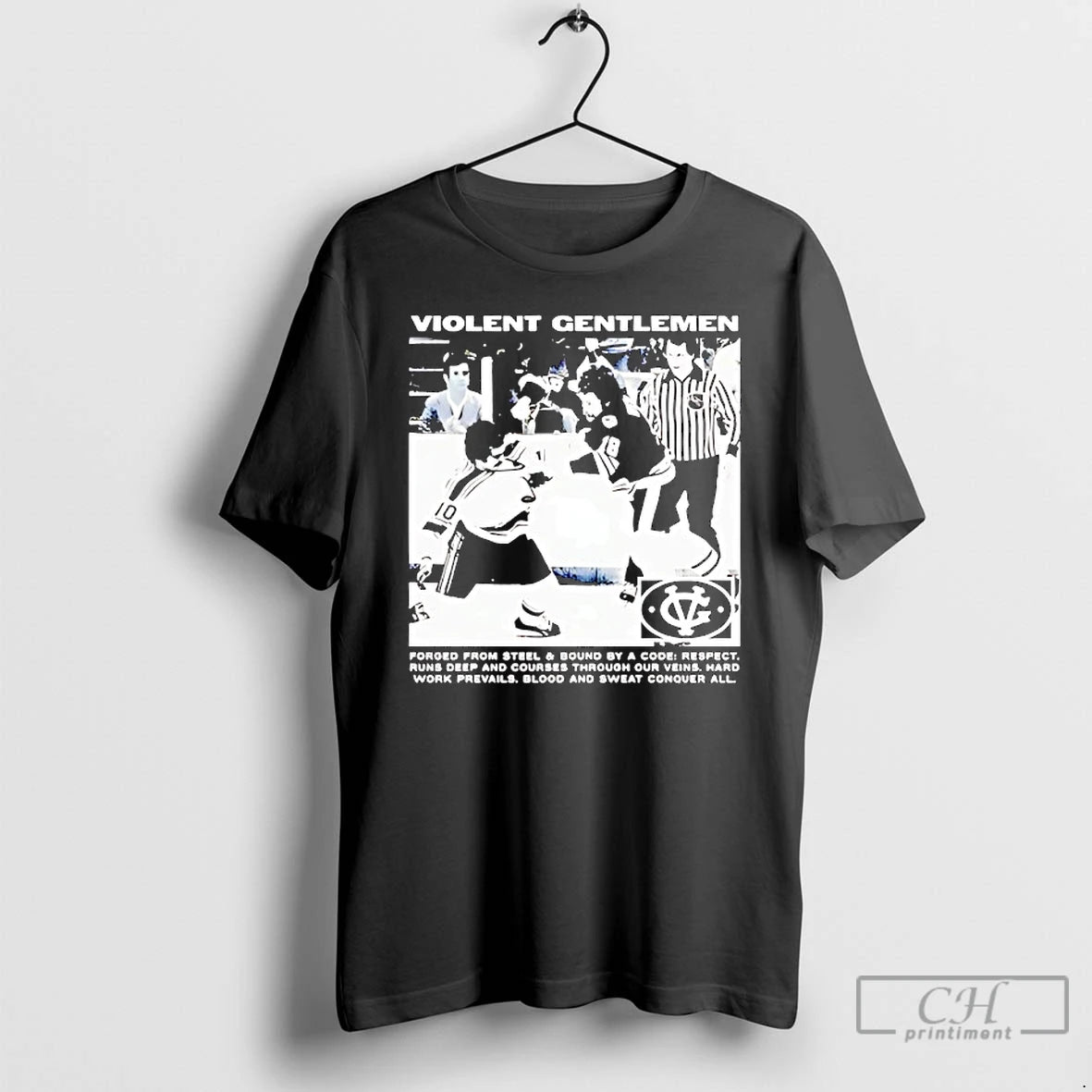 Classic Violent Gentlemen Hockey Club Riot Vintage T-Shirts, Hoodie, Sweatshirt | PopFlextees.com