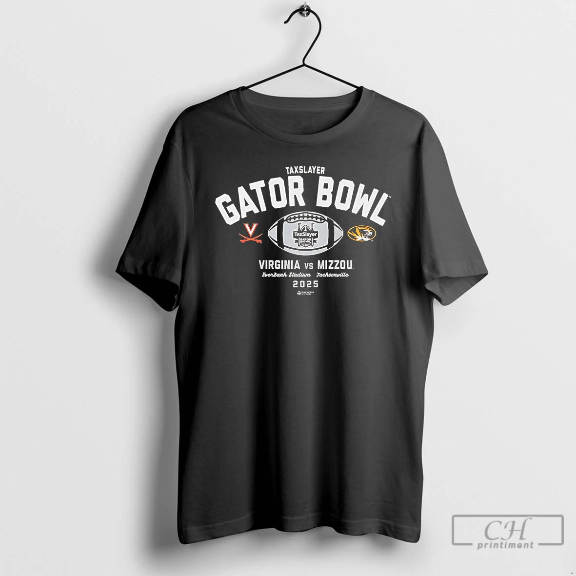 Classic Virginia Cavaliers Vs Missouri Tigers 2025 Taxslayer Gator Bowl T-Shirts, Hoodie, Sweatshirt | PopFlextees.com