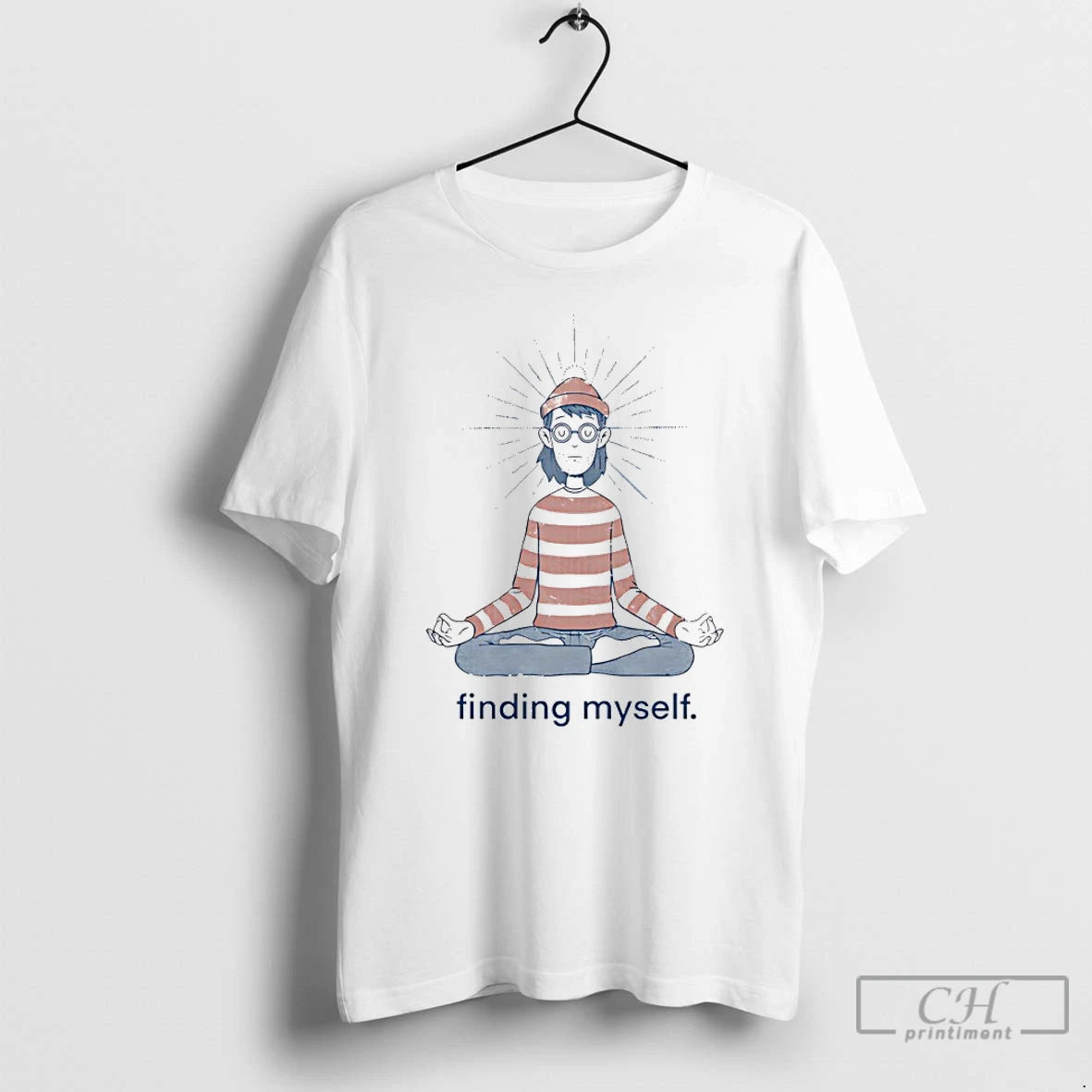 Classic Waldo Yoga Finding Myself T-Shirts, Hoodie, Sweatshirt | PopFlextees.com