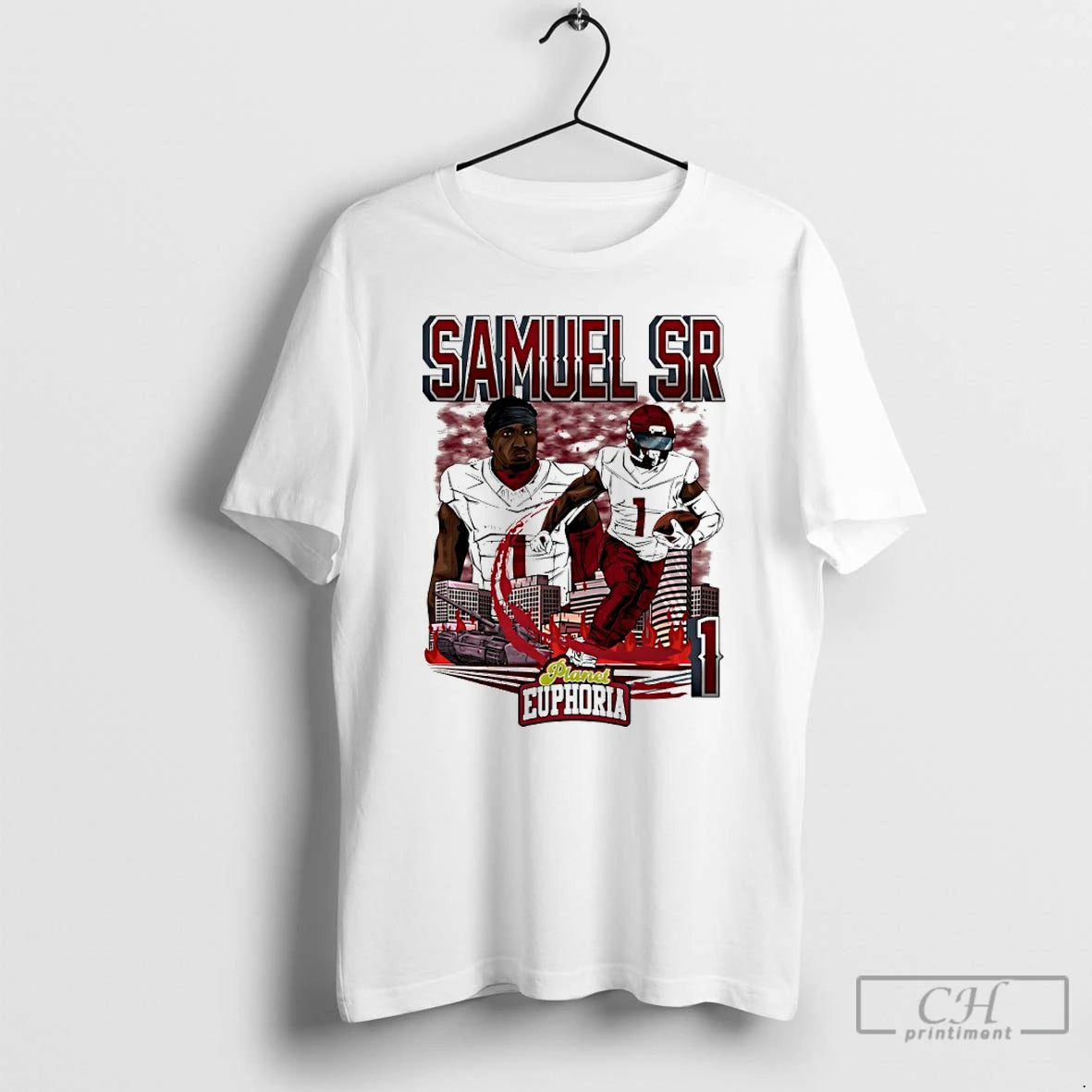 Classic Washington Football Deebo Samuel Sr Player Collage Vintage T-Shirts, Hoodie, Sweatshirt | PopFlextees.com