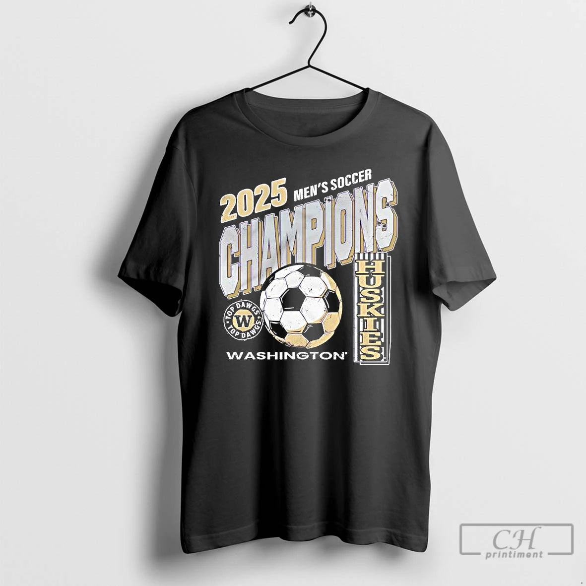 Classic Washington Huskies 2025 Mens Soccer National Champions T-Shirts, Hoodie, Sweatshirt | PopFlextees.com
