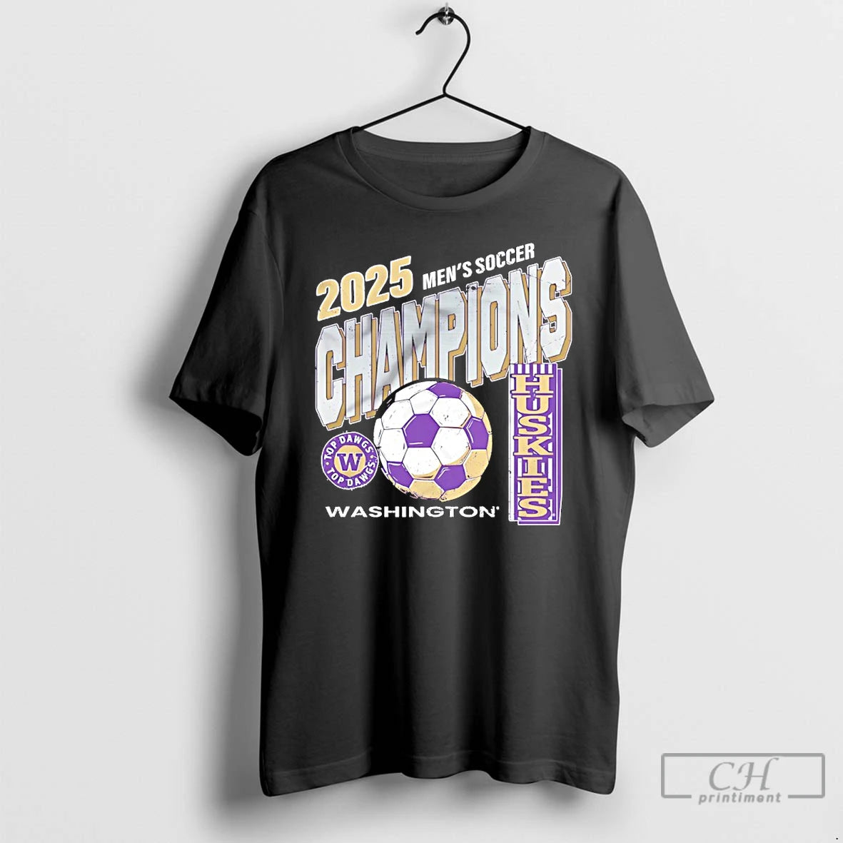 Classic Washington Huskies 2025 Ncaa Mens Soccer Champions T-Shirts, Hoodie, Sweatshirt | PopFlextees.com
