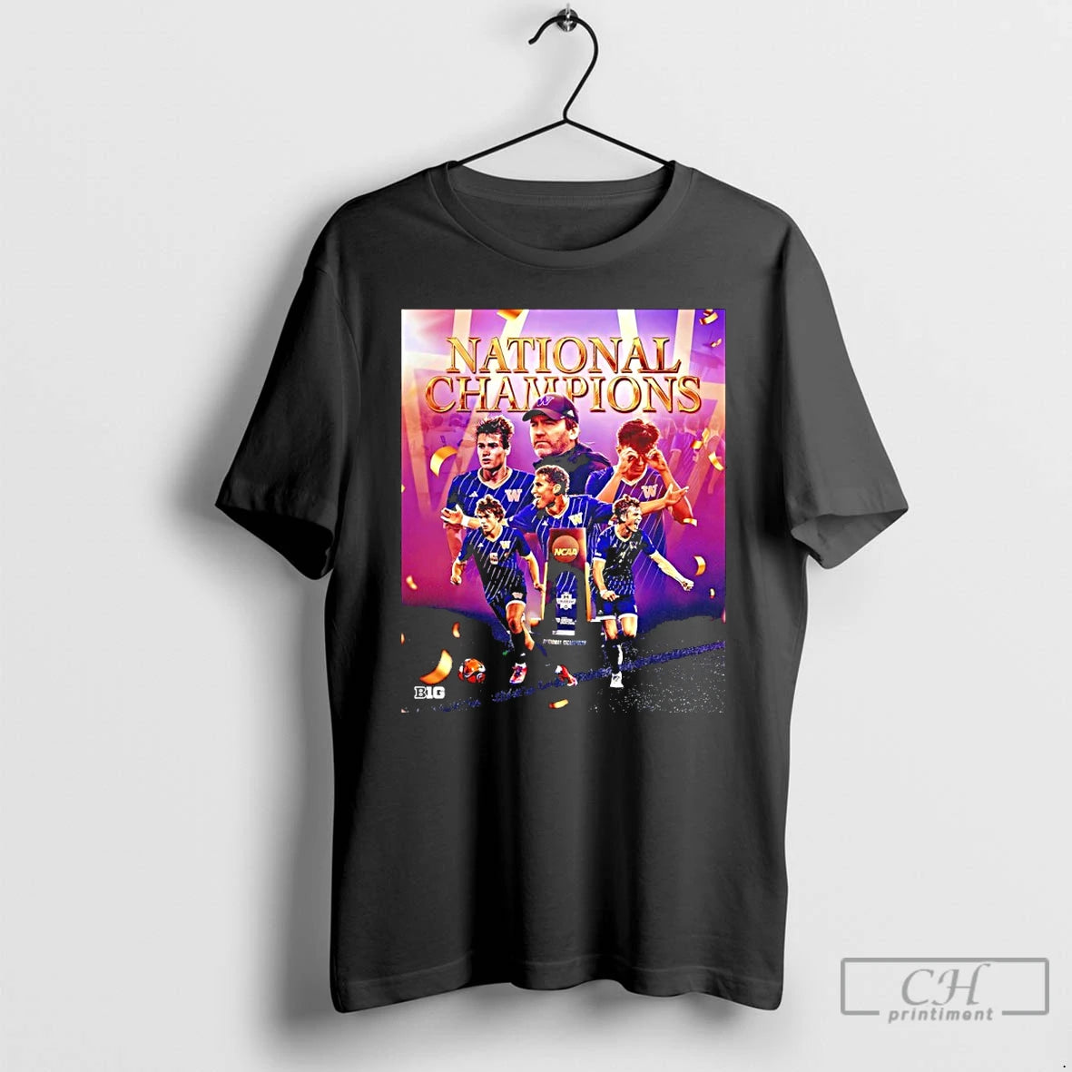 Classic Washington Huskies Mens Soccer National Champions 2025 T-Shirts, Hoodie, Sweatshirt | PopFlextees.com