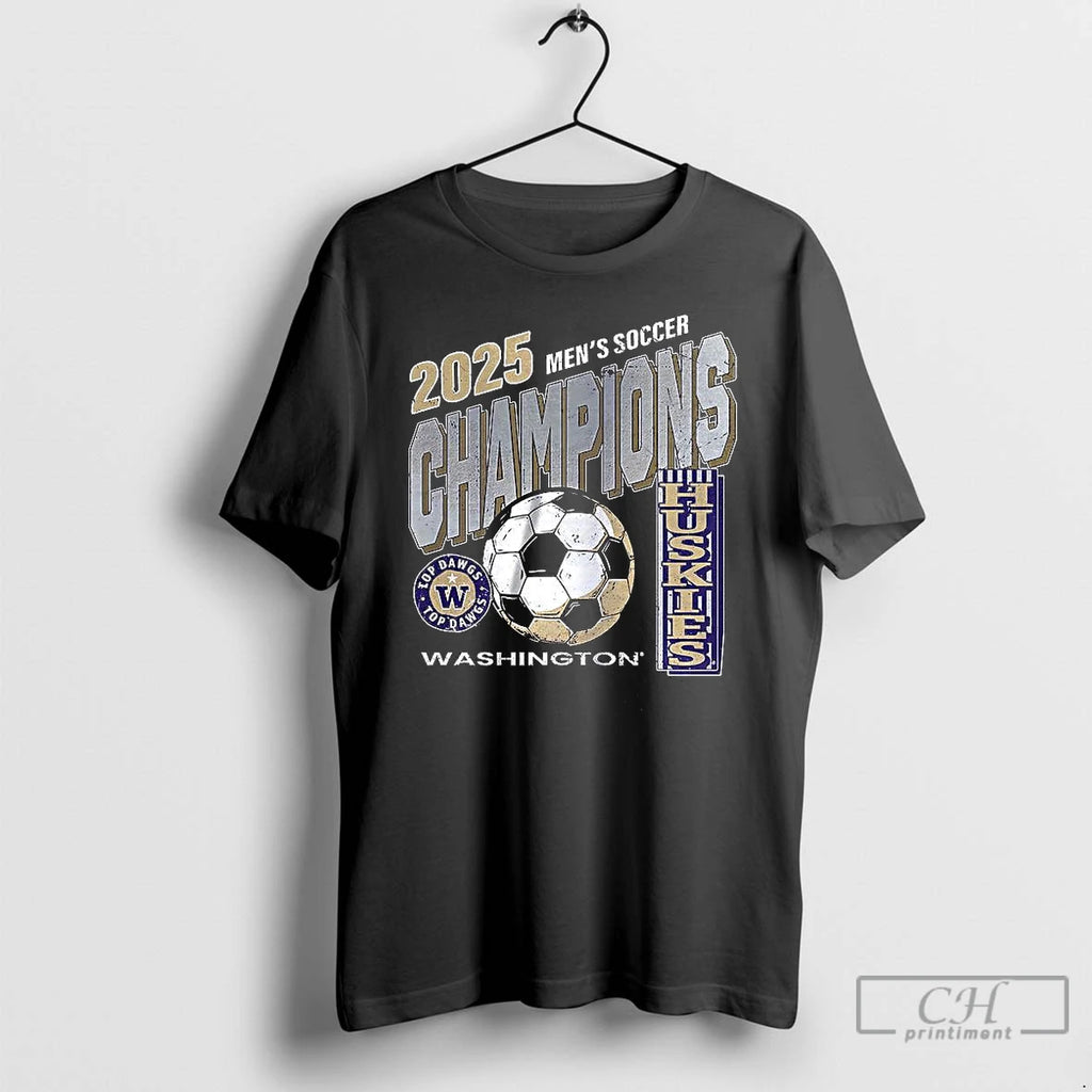 Classic Washington Huskies Mens Soccer Ncaa Big Ten Conference 2025 Champions T-Shirts, Hoodie, Sweatshirt | PopFlextees.com