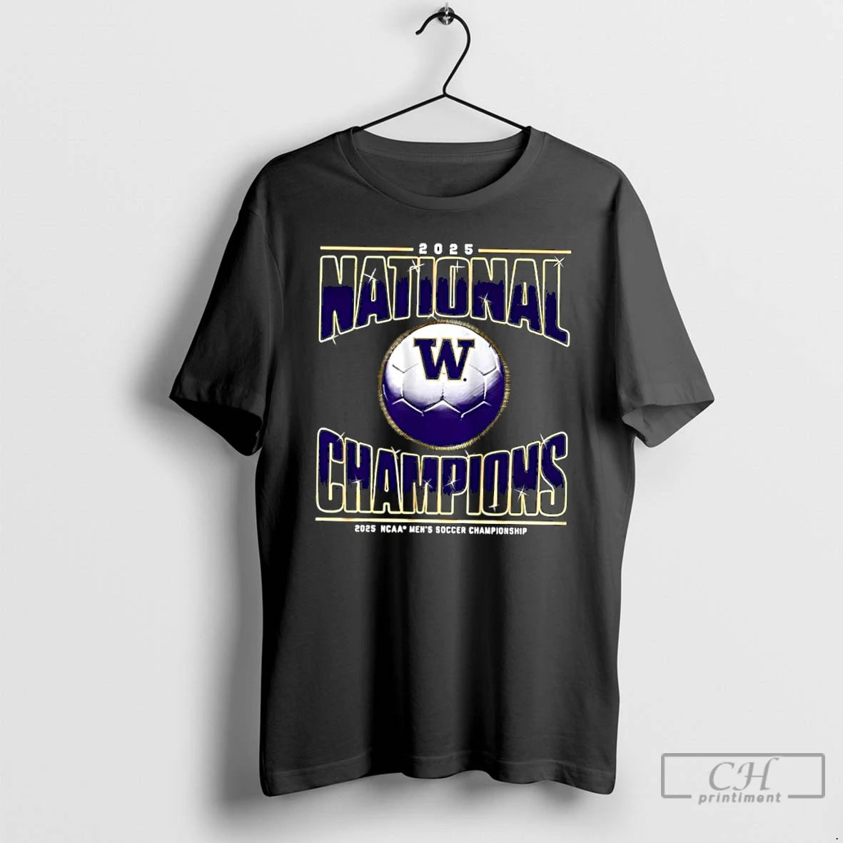 Classic Washington Mens Soccer 2025 National Champions T-Shirts, Hoodie, Sweatshirt | PopFlextees.com