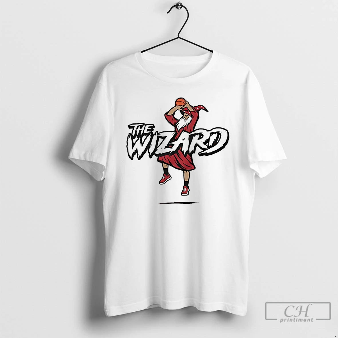 Classic Washington Wizards The Wizard Basketball Player T-Shirts, Hoodie, Sweatshirt | PopFlextees.com
