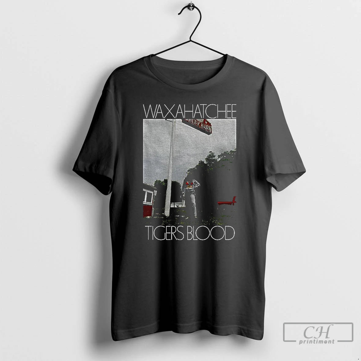 Classic Waxahatchee Tigers Blood Album Band T-Shirts, Hoodie, Sweatshirt | PopFlextees.com