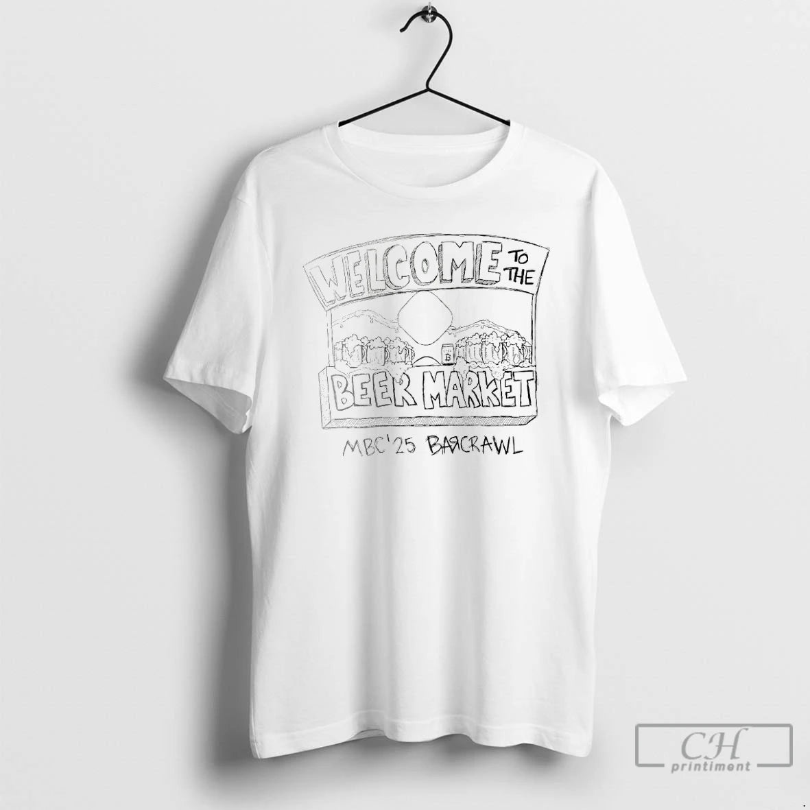 Classic Welcome To The Beer Market Mbc25 T-Shirts, Hoodie, Sweatshirt | PopFlextees.com