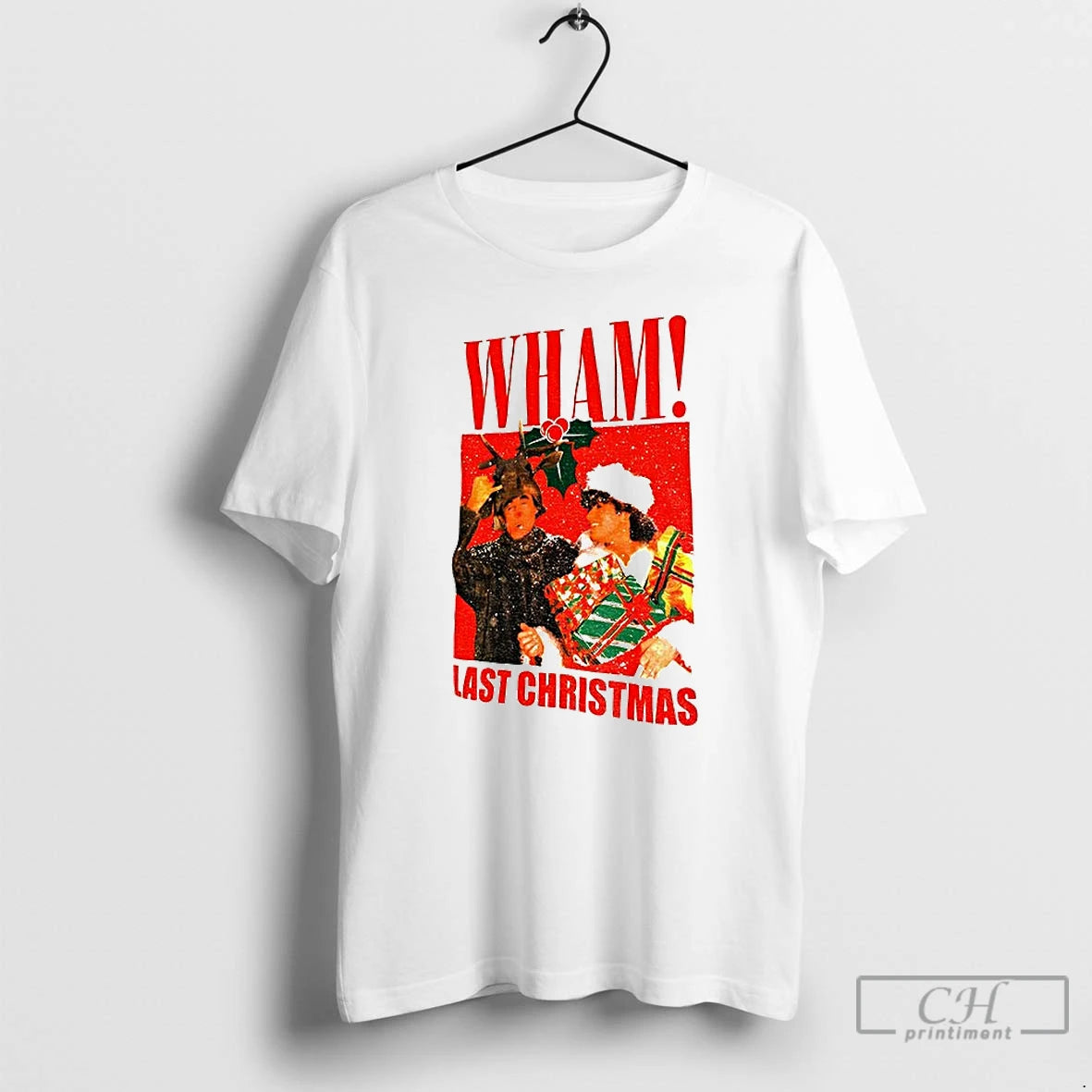 Classic Wham Band Santa Claus Last Christmas Vintage T-Shirts, Hoodie, Sweatshirt | PopFlextees.com