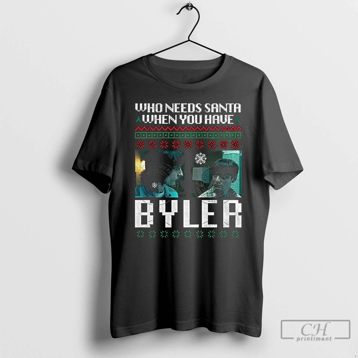 Classic Who Needs Santa When You Have Byler Merry Christmas T-Shirts, Hoodie, Sweatshirt | PopFlextees.com