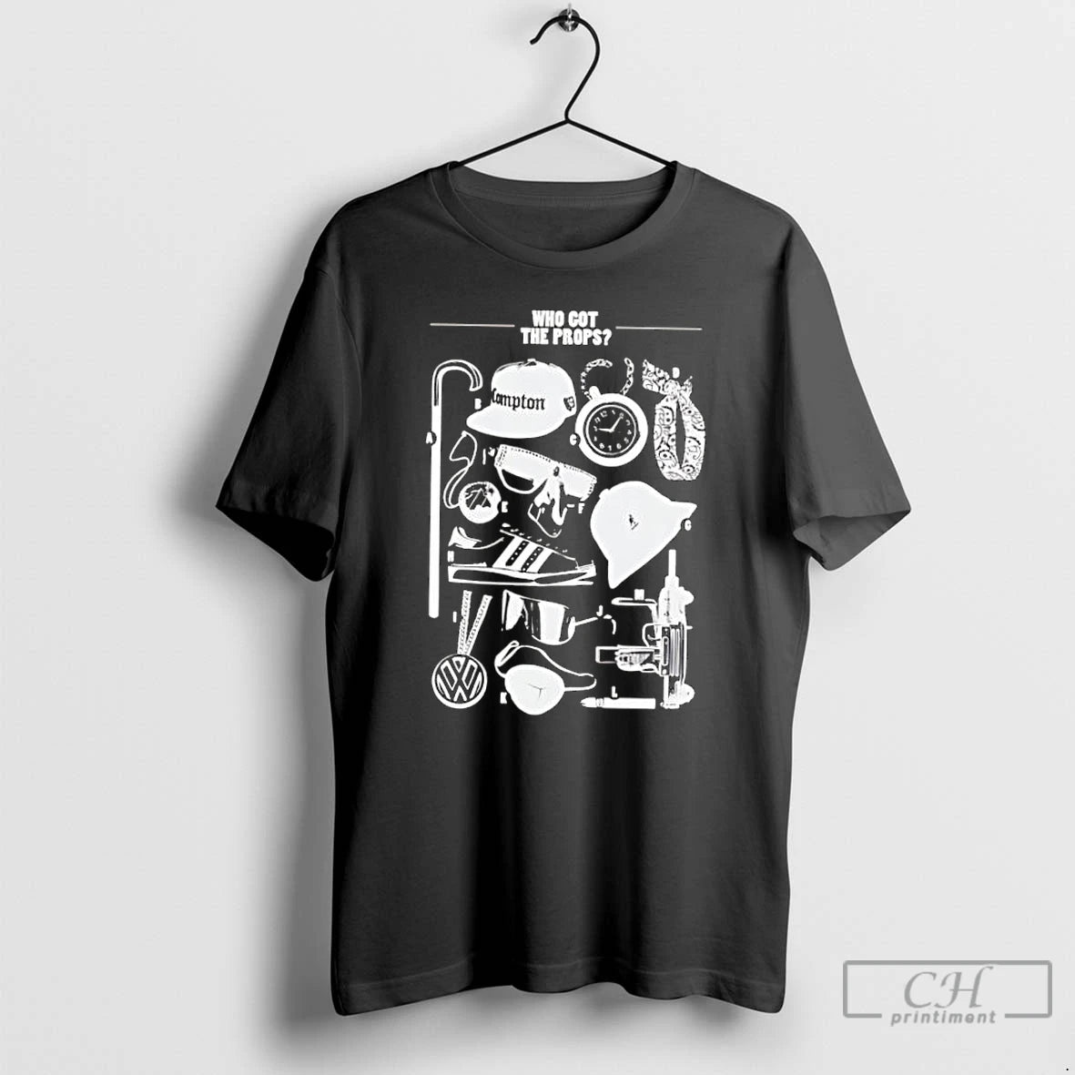 Classic Who Got The Props Black Hip Hop %ce%b3civintage T-Shirts, Hoodie, Sweatshirt | PopFlextees.com