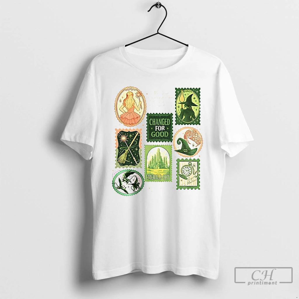 Classic Wicked Changed For Good Emerald City Merry Christmas T-Shirts, Hoodie, Sweatshirt | PopFlextees.com