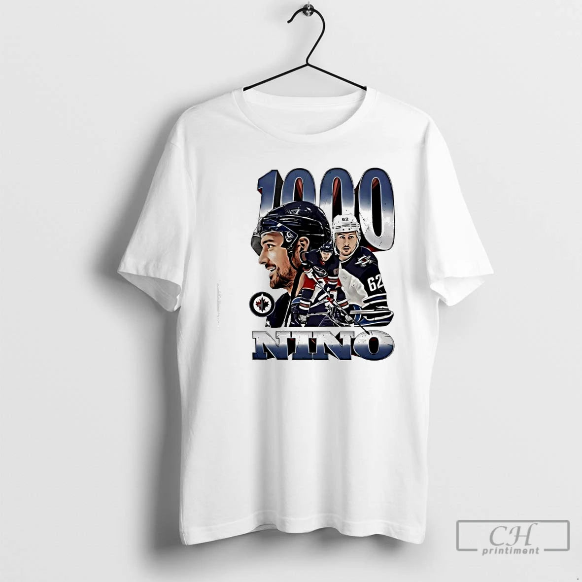 Classic Winnipeg Jets 1000 The Nino 1990 T-Shirts, Hoodie, Sweatshirt | PopFlextees.com