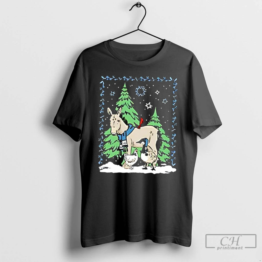 Classic Winter Wonderland Donkey T-Shirts, Hoodie, Sweatshirt | PopFlextees.com