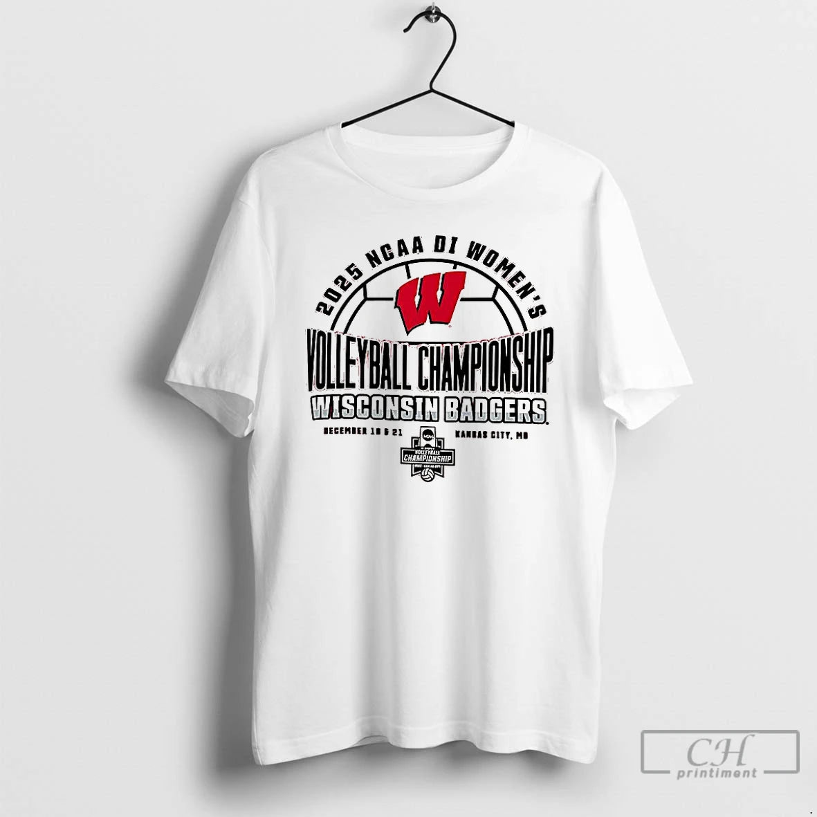 Classic Wisconsin Badgers 2025 Division I Womens Volleyball Final Championship T-Shirts, Hoodie, Sweatshirt | PopFlextees.com