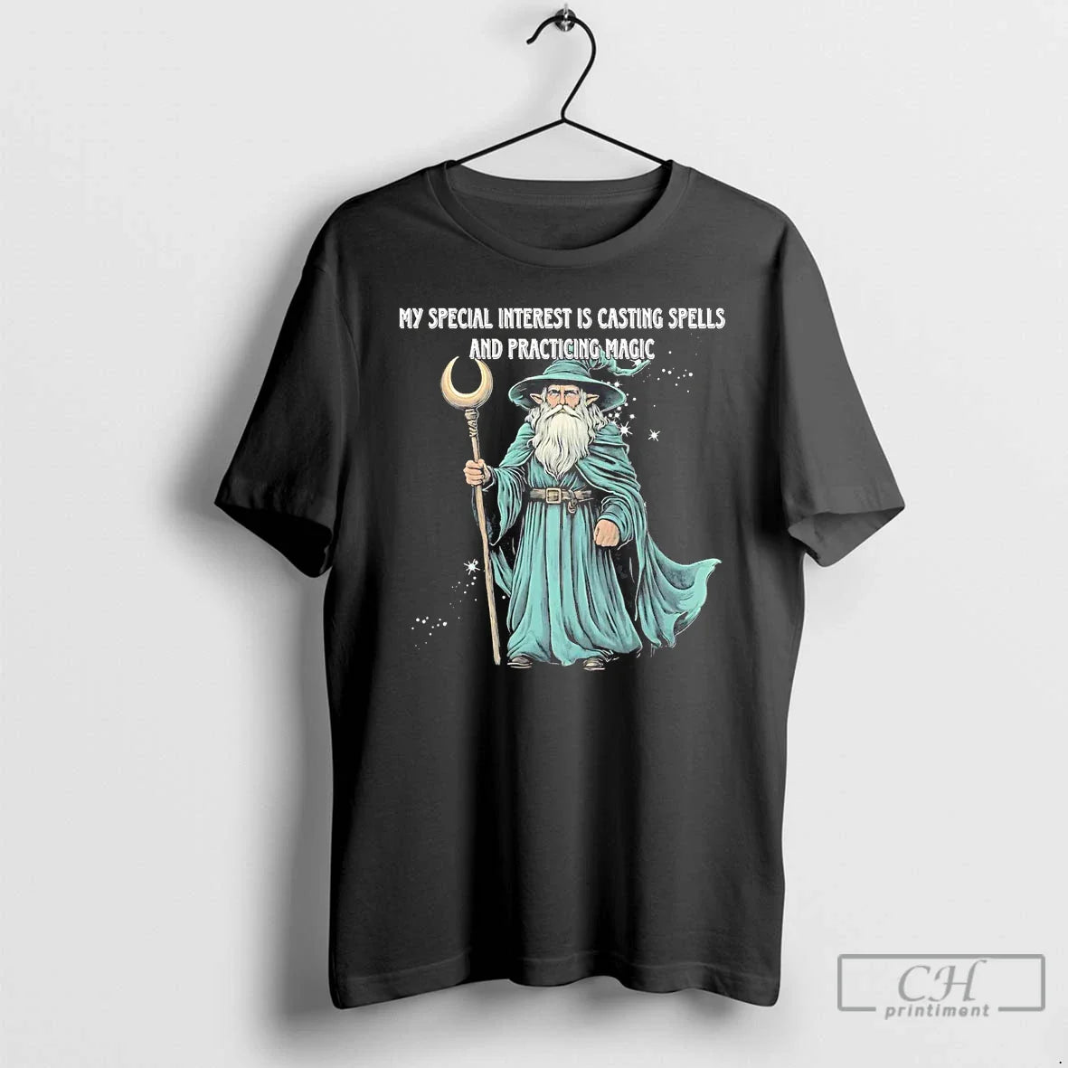 Classic Wizard My Interest Is Casting Spells Practicing Magic T-Shirts, Hoodie, Sweatshirt