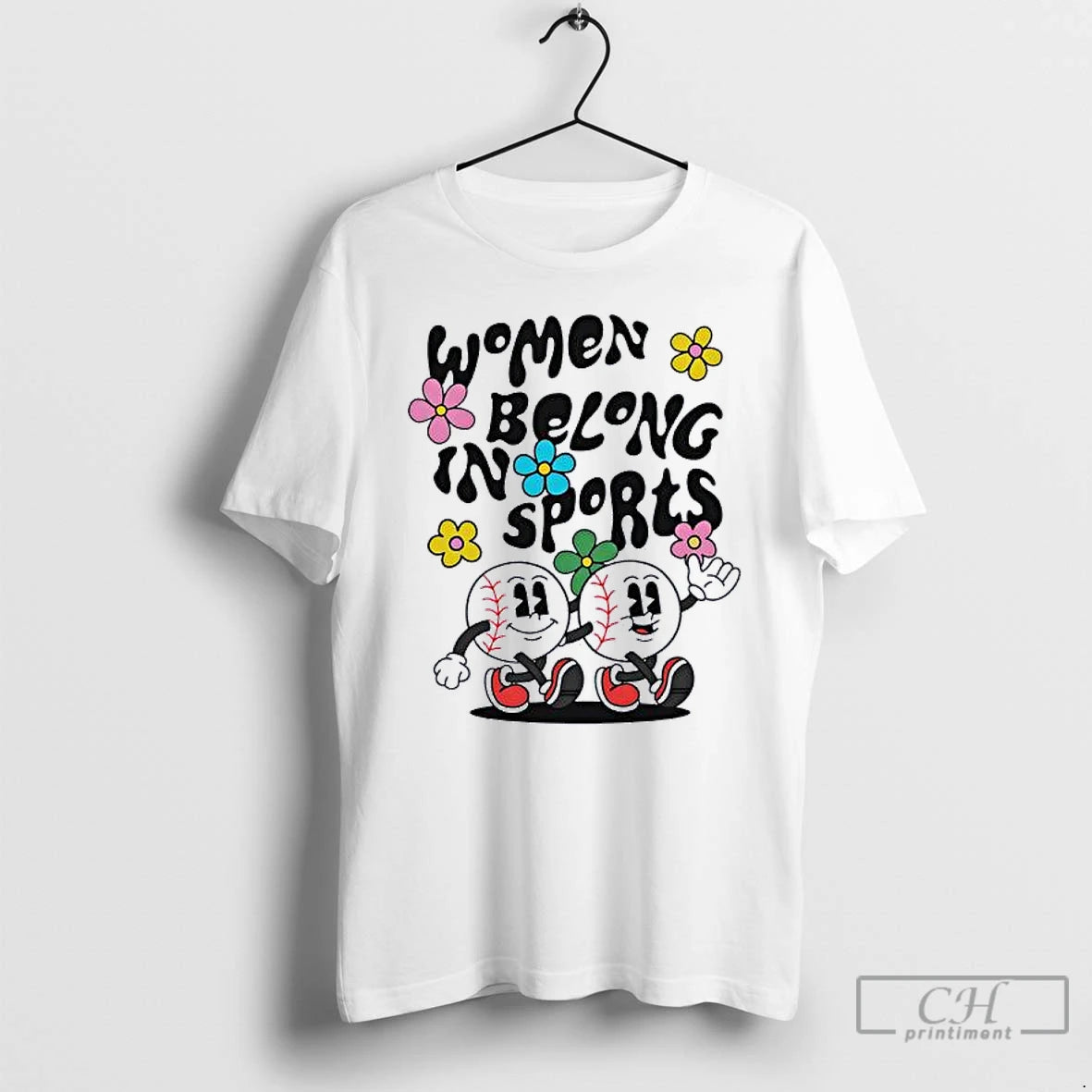 Classic Women Belong In Sports Baseball Toddler 2025 T-Shirts, Hoodie, Sweatshirt | PopFlextees.com