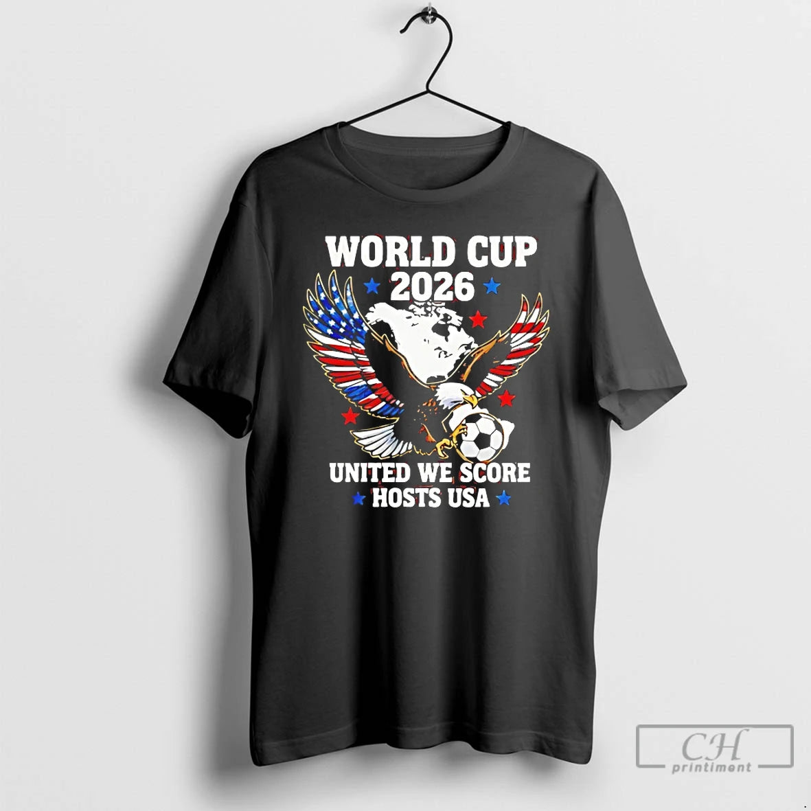 Classic World Cup 2026 United We Score Hosts Usa T-Shirts, Hoodie, Sweatshirt | PopFlextees.com