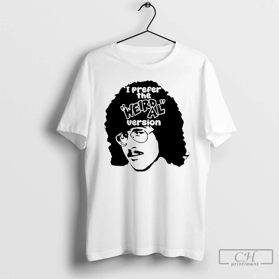 Classic Yankovic I Prefer The Weird Al Version T-Shirts, Hoodie, Sweatshirt | PopFlextees.com