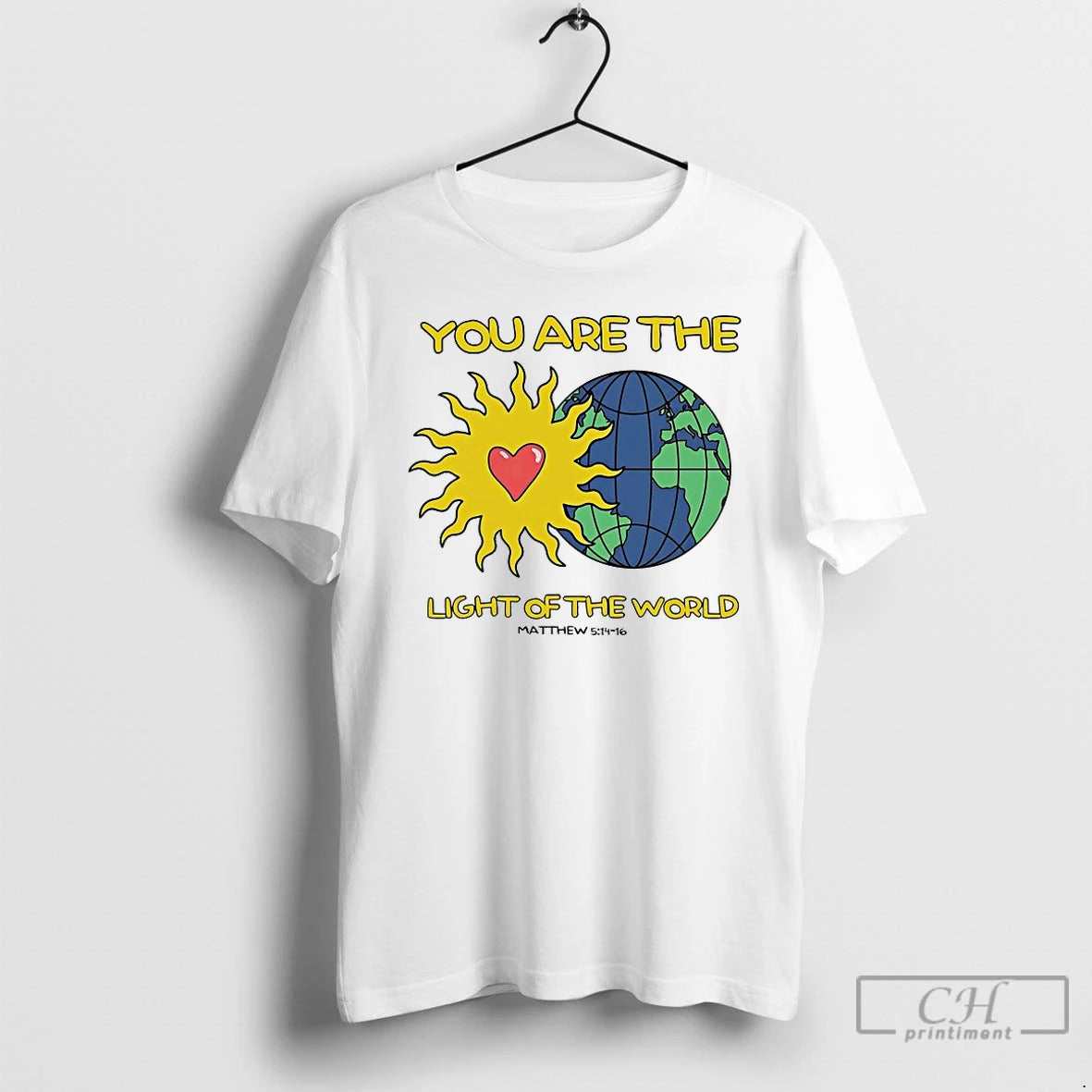Classic You Are The Light Of The World Matthew T-Shirts, Hoodie, Sweatshirt | PopFlextees.com