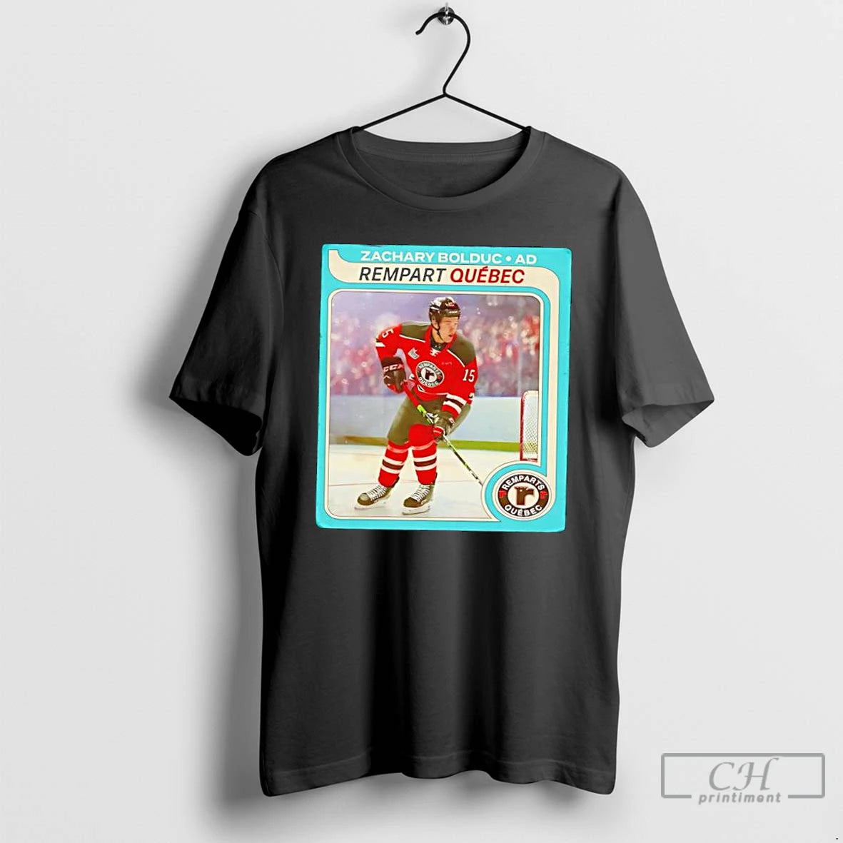 Classic Zachary Bolduc Remparts Quebec Hockey T-Shirts, Hoodie, Sweatshirt | PopFlextees.com