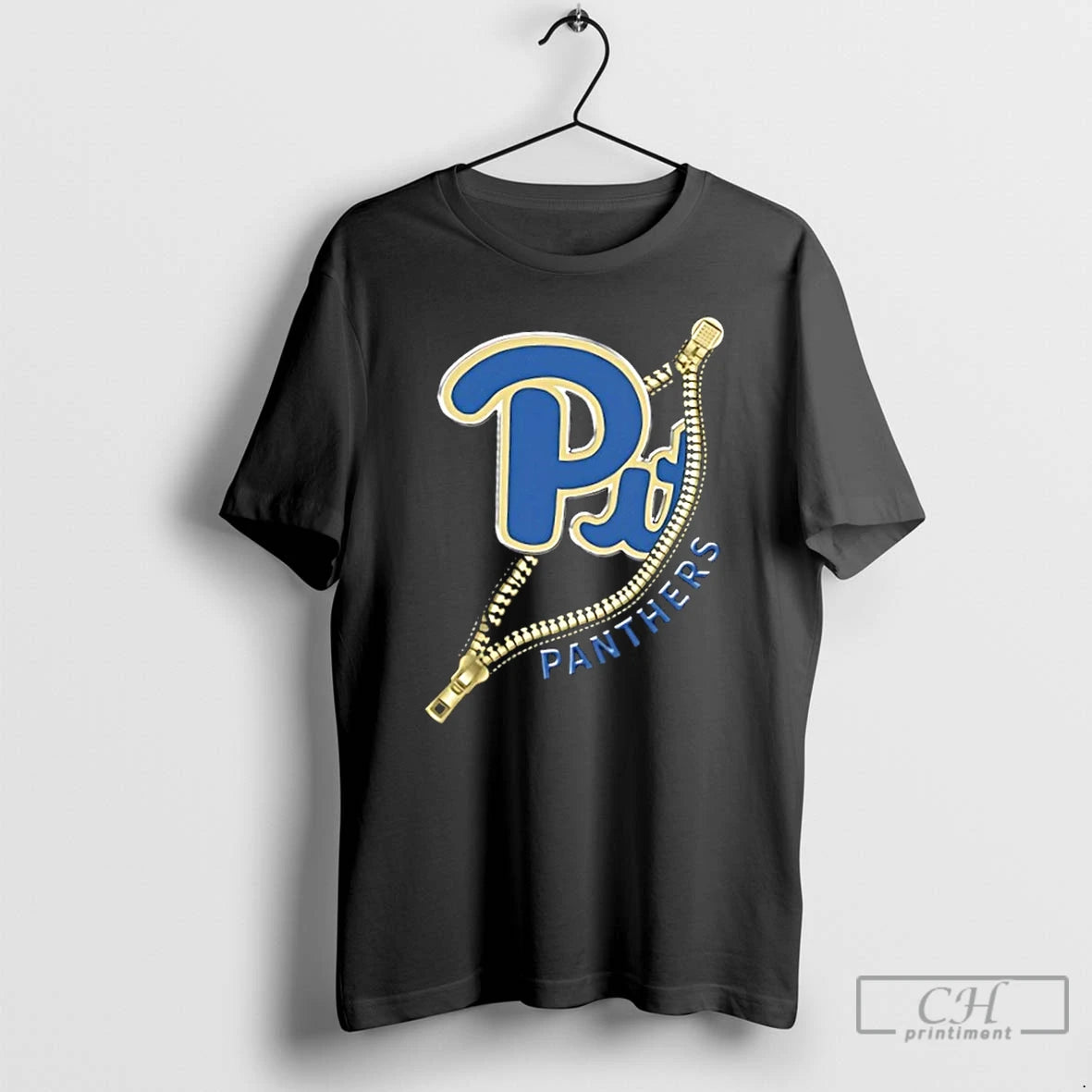 Classic Zipper X Pittsburgh Panthers Football Logo T-Shirts, Hoodie, Sweatshirt | PopFlextees.com