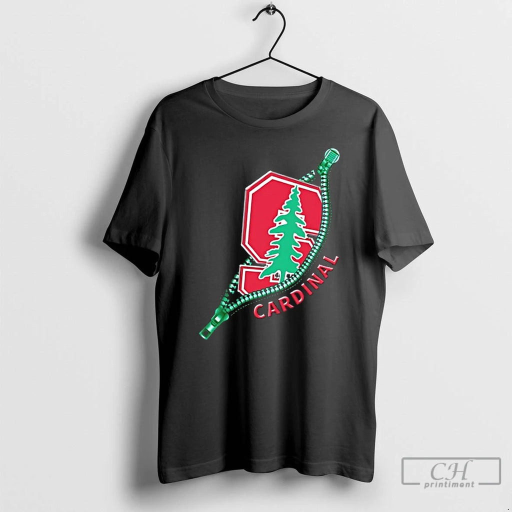 Classic Zipper X Stanford Cardinal Football Logo T-Shirts, Hoodie, Sweatshirt | PopFlextees.com