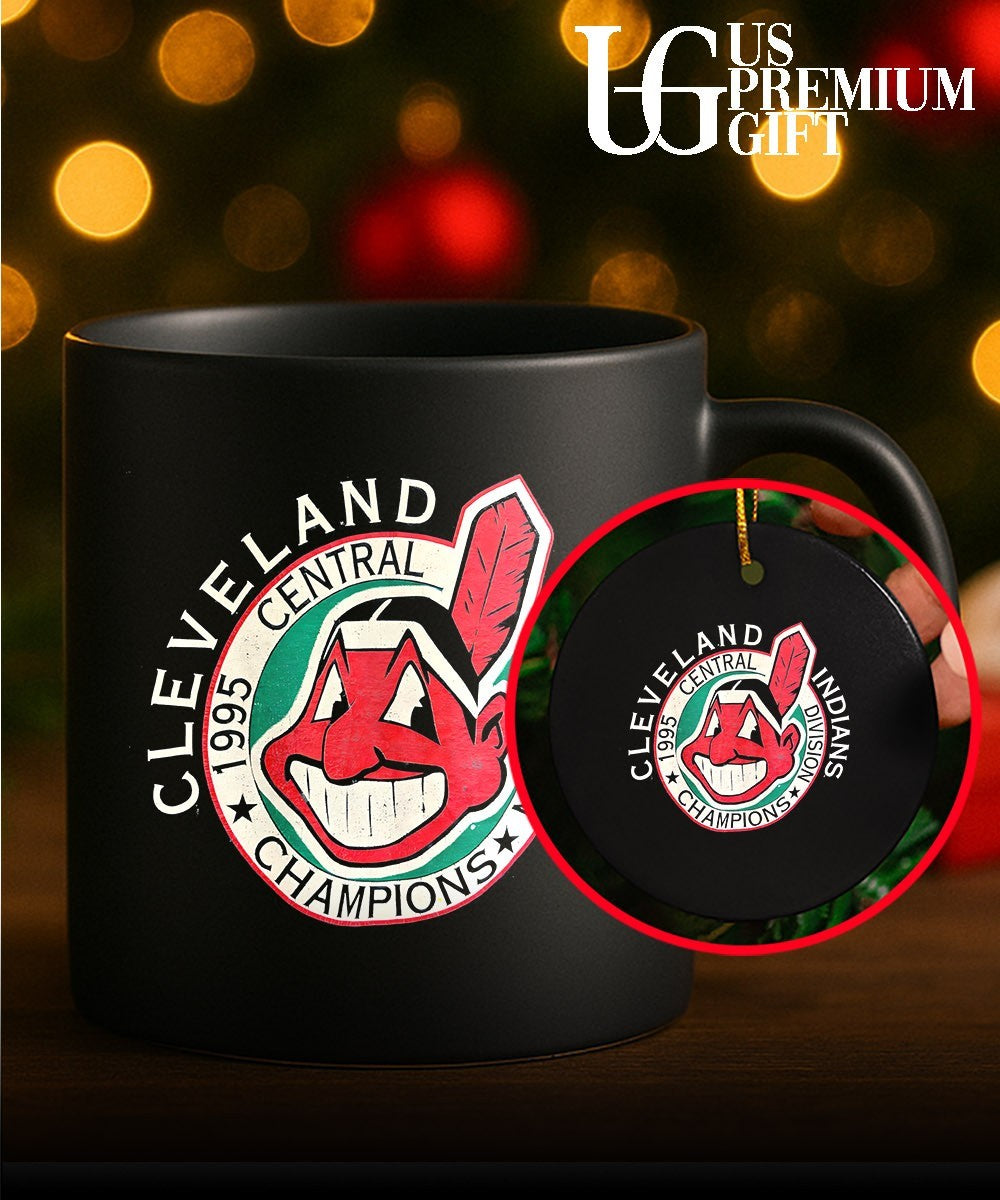 Cleveland Indians 1995 Central Division Champions logo shirt