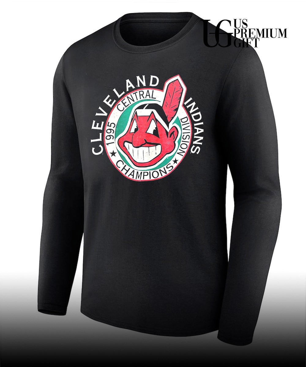 Cleveland Indians 1995 Central Division Champions logo shirt