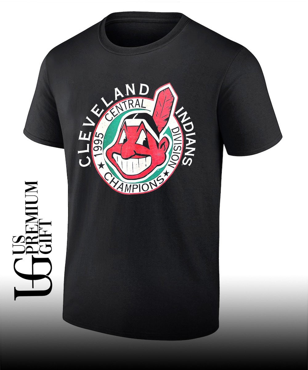 Cleveland Indians 1995 Central Division Champions logo shirt