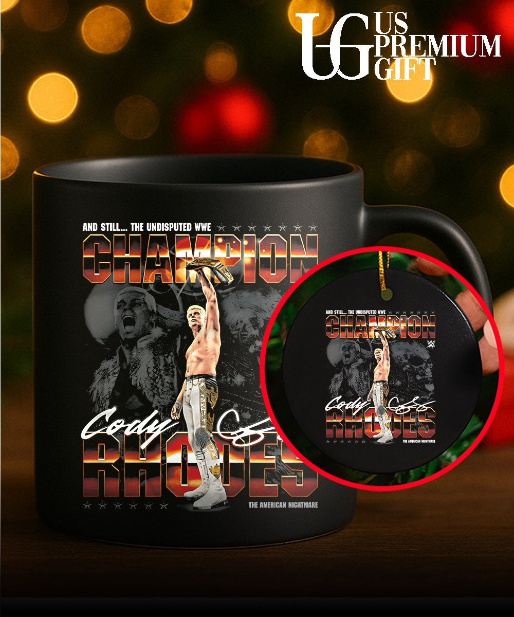 Cody Rhodes WrestleMania 42 The Undisputed Champions signature shirt