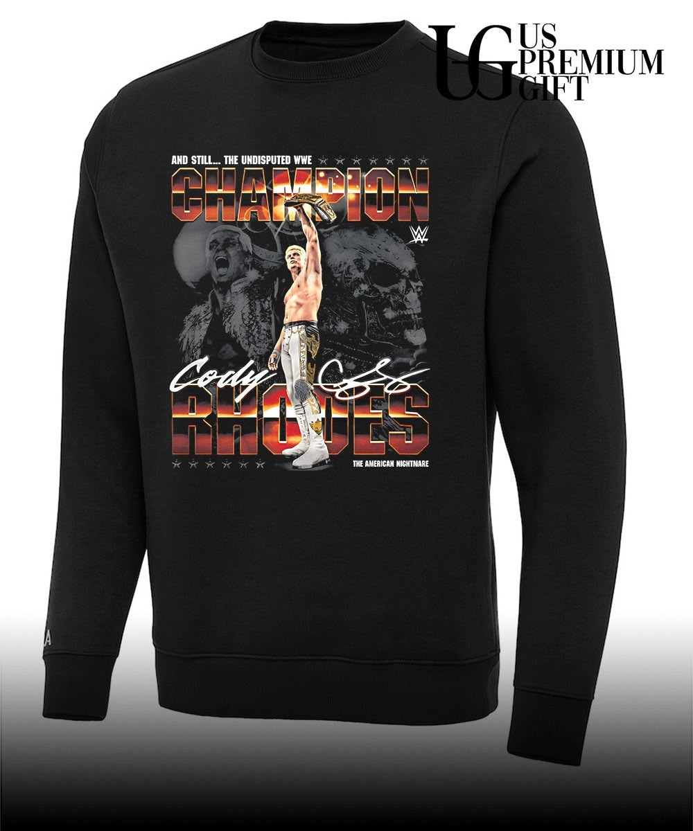 Cody Rhodes WrestleMania 42 The Undisputed Champions signature shirt