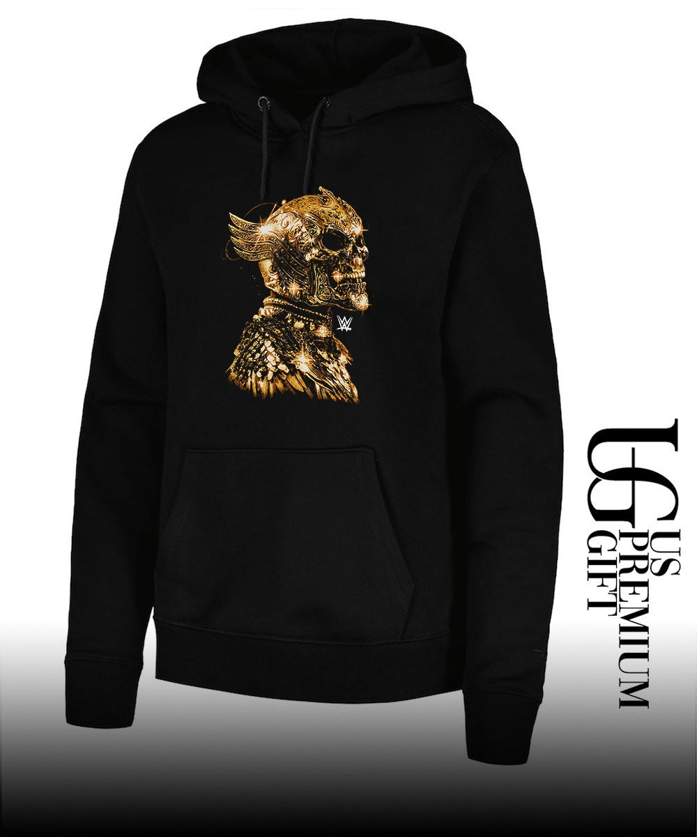 Cody Rhodes skull mask gold signature shirt