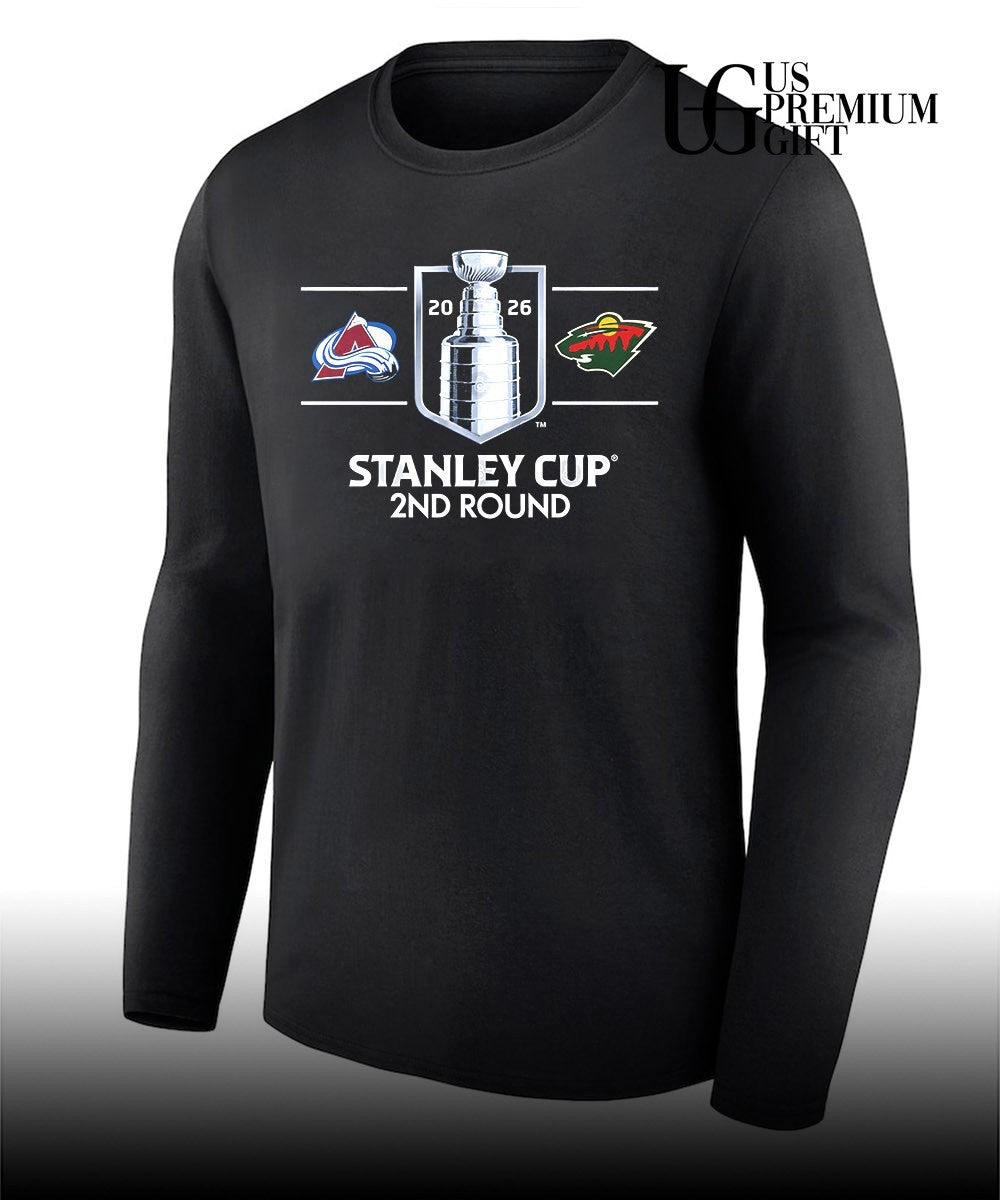 Colorado Avalanche vs Minnesota Wild 2026 NHL Stanley Cup 2nd Round shirt
