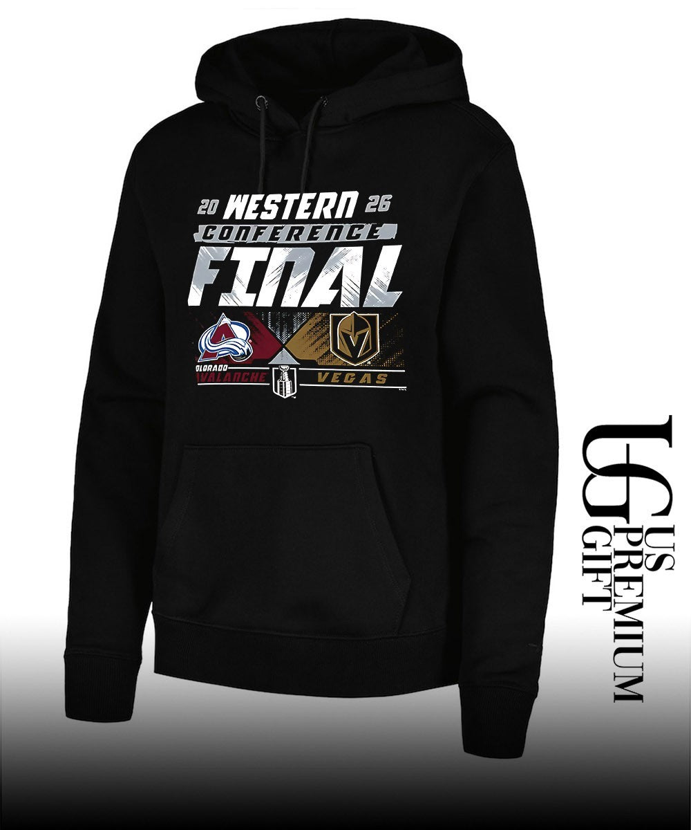 Colorado Avalanche vs Vegas Golden Knights NHL Western Conference Finals 2026 Matchup logo shirt