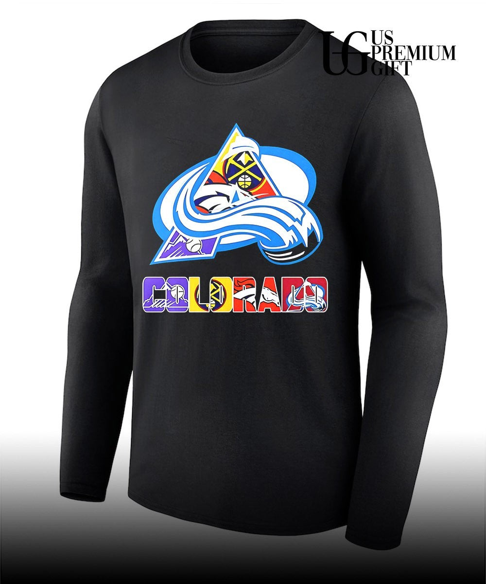 Colorado Sports Teams Avalanche logos shirt
