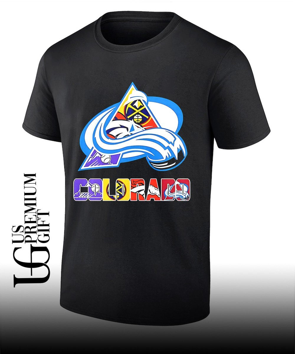 Colorado Sports Teams Avalanche logos shirt