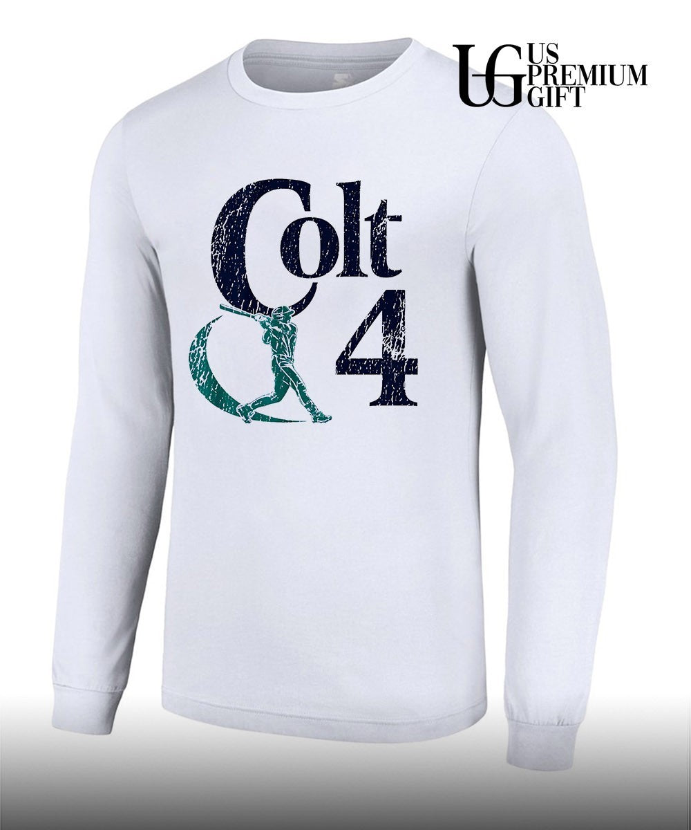 Colt 4 Colt Emerson Seattle Mariners MLB players Association baseball shirt