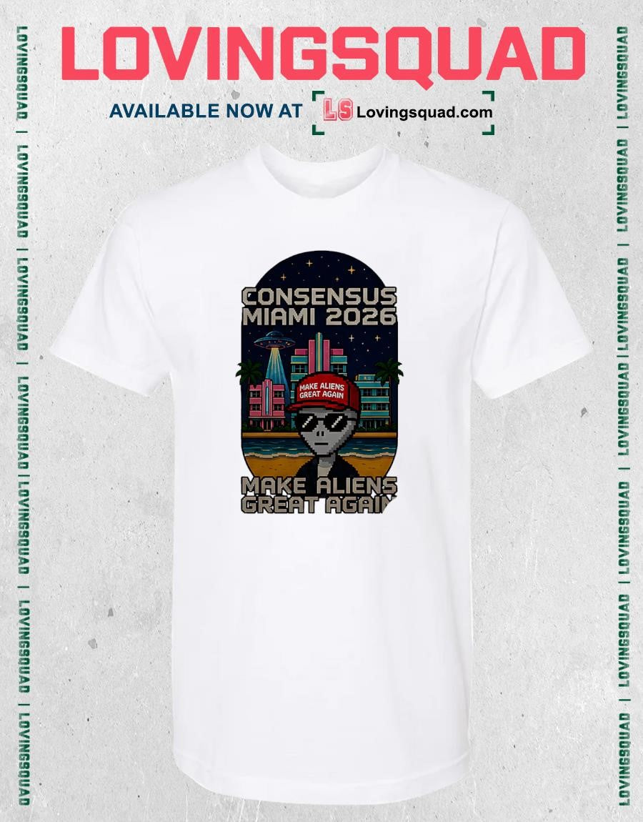 Consensus 2026 Make Aliens Great Again shirt