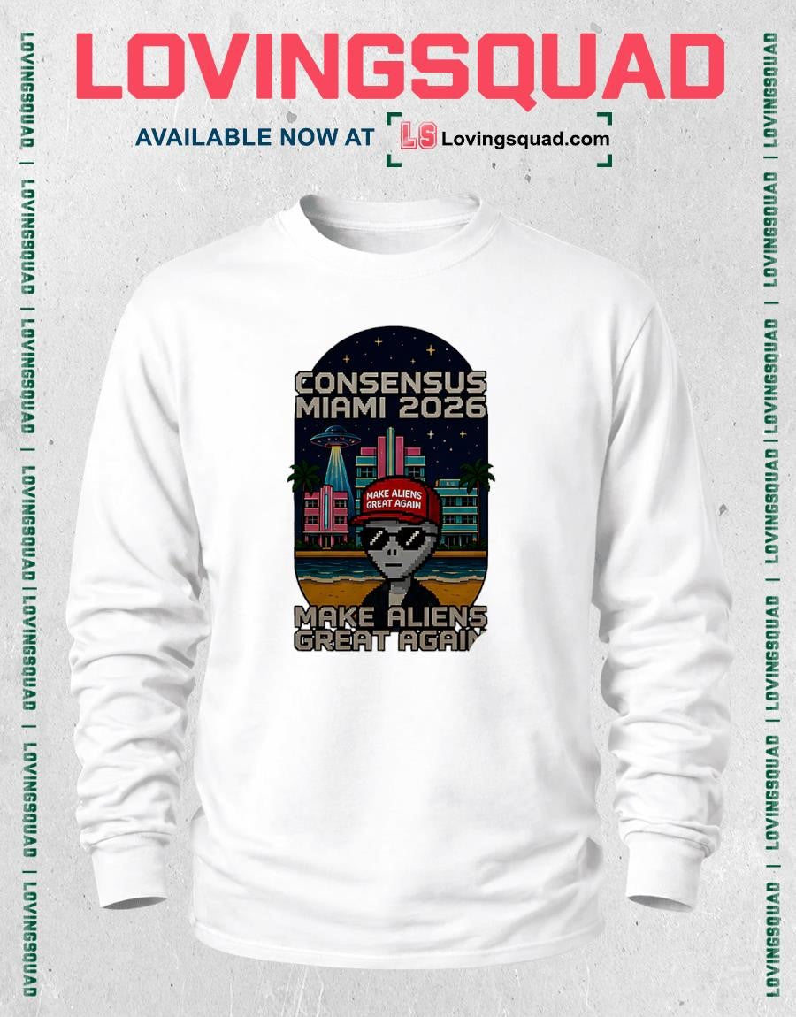Consensus 2026 Make Aliens Great Again shirt