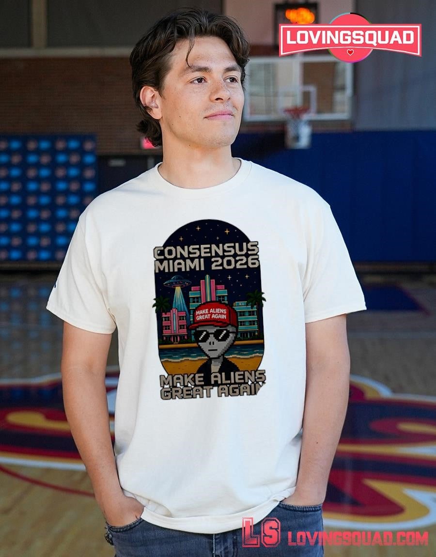 Consensus 2026 Make Aliens Great Again shirt