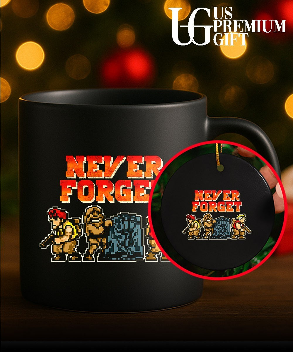 Contra Bill and Lance Never Forget shirt